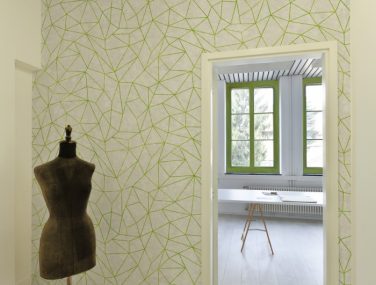 Newmor GeometricsLines Green Room 700x700