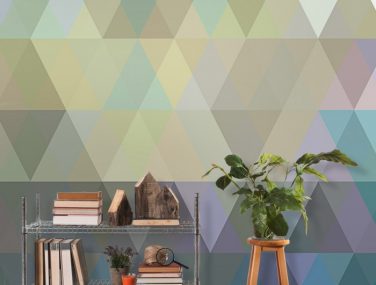 Newmor GeometricsTriangles Irridescent Room 1 700x700