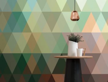 Newmor GeometricsTriangles Natural Room 1 700x700