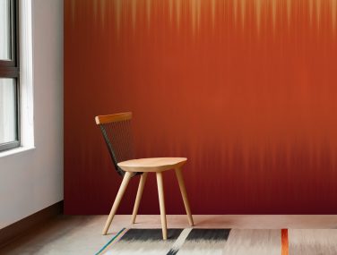 Newmor Ptolemy mann Ikat Grade Orange Room 1 scaled