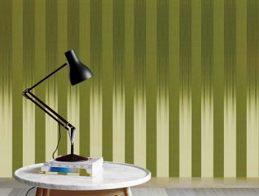 Newmor Ptolemy mann Ikat Stripe Olive Room 1 scaled