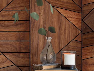 Art Deco Wood Geo