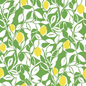 Loretto Lime Citrus Wallpaper