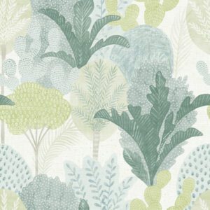 Ari Green Desert Oasis Wallpaper