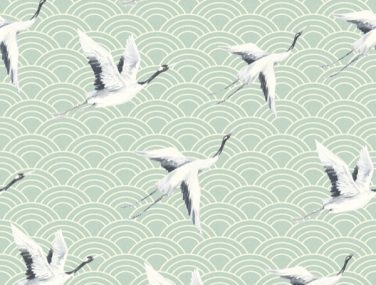 Discovery Japanese Cranes ORIENTAL GREEN DYW0012