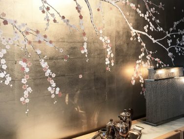 Asia Collection Japanese Bloosom Details Dining room