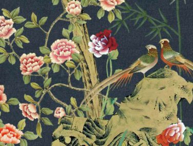 Collezione Chinese Garden with Peacocks 2