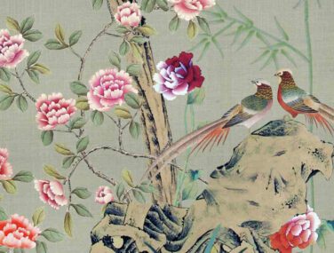 Collezione Chinese Garden with Peacocks 3