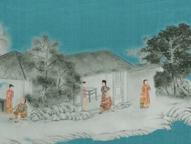 Collezione Chinese Village: Tessuto da Parato Dipinto a Mano • Misha 2024 04 10 16 48 20