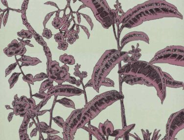 Collezione Gold Banana Garden: Tessuto da Parato Dipinto a Mano • Misha 2024 04 10 16 36 43