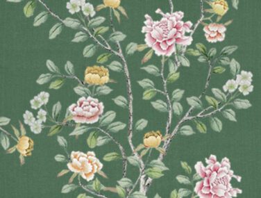Collezione Peony Garden: Tessuto da Parato Dipinto a Mano • Misha 2024 04 10 16 55 02