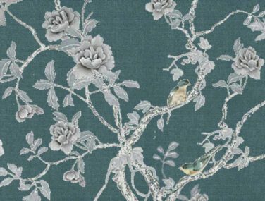 Collezione Pumpkin Garden: Tessuto da Parato Dipinto a Mano • Misha 2024 04 10 17 00 15