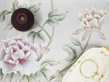 Garden with Larks room