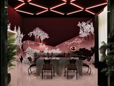 Landscape with Trees room