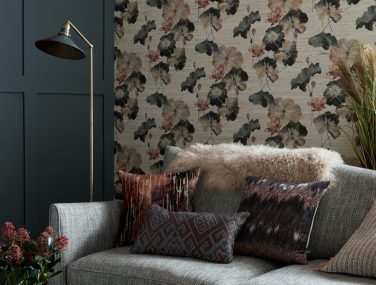 1838 2008 143 01 Water Lilies Bracken Grasscloth