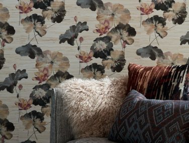 1838 2008 143 01 Water Lilies Bracken Grasscloth cameo 01