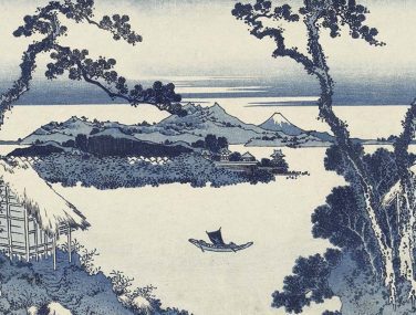 Magic Walls 296487 japanische Landschaft blau klein