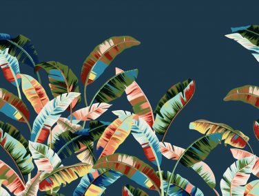 Magic Walls 485950 Dark blue Multi colour