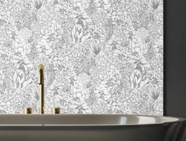 Alpine Landscape Grey sq