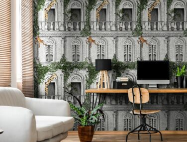 Animal Architecture Green 8X10 landscape