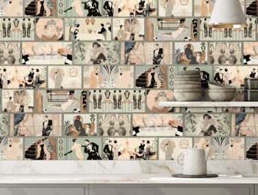 Charleston Tower Vintage Multi Square