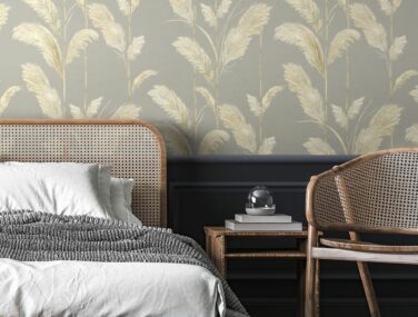 Pampas Grass Neutral Grey 8X10