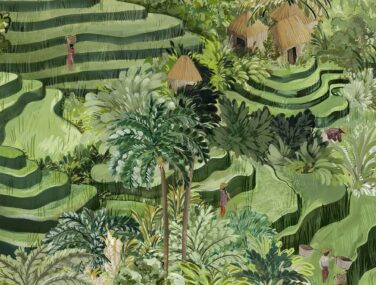 Rice Terrace Max Grass Green Tile