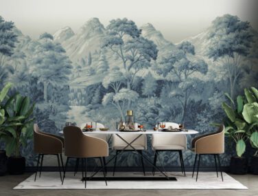 Interior,Design,Mock,Up,Of,Dining,Room,With,Stylish,Modular