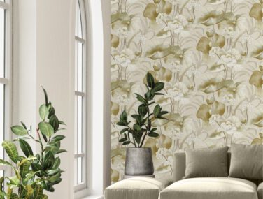 DE001734 Waterlily Gold