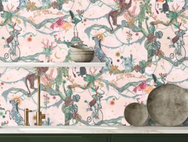 Mock,Up,Poster,Frame,In,Kitchen,Interior,Background,,Scandinavian,Style,