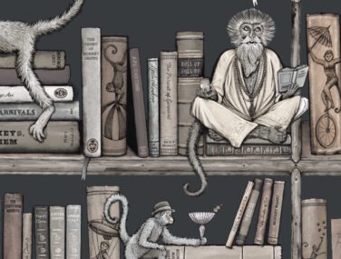 Monkey Library Taupes