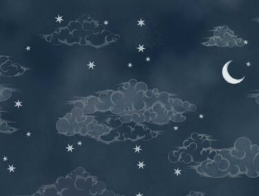 Starry Clouds Nightfall