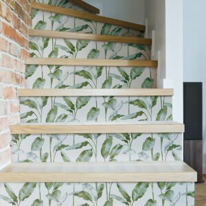 Green Banana Leaf Peel and Stick Wallpaper