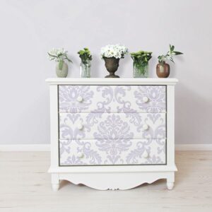 Purple Ariel Peel & Stick Wallpaper