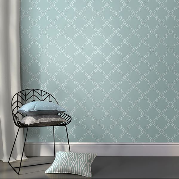 0016308 slate blue quatrefoil peel and stick wallpaper.jpeg