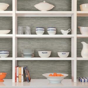 Tibetan Grasscloth Peel & Stick Wallpaper