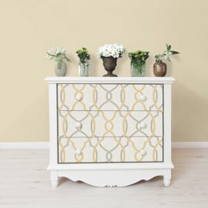 Sausalito Taupe/Yellow Peel & Stick Wallpaper