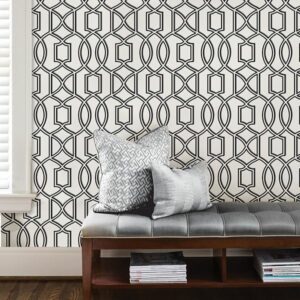 0019430 uptown trellis blackwhite peel and stick wallpaper.jpeg