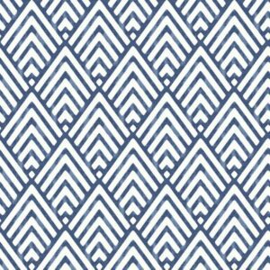 Arrowhead Deep Blue Peel & Stick Wallpaper