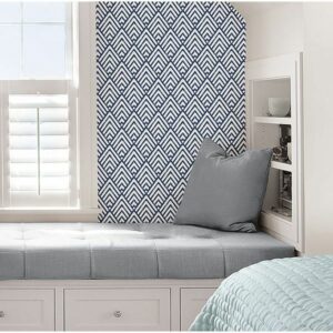 Arrowhead Deep Blue Peel & Stick Wallpaper