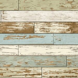Old Salem Vintage Wood Peel & Stick Wallpaper