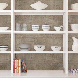 Beige Sandstone Wall Peel And Stick Wallpaper