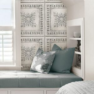 Reclaimed Tin Peel & Stick Wallpaper