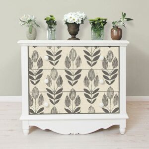 Folk Tulip Peel & Stick Wallpaper