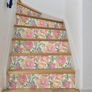 Peachy Keen Pink Peel & Stick Wallpaper