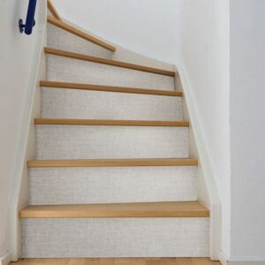 Grey Poplin Texture Peel & Stick Wallpaper