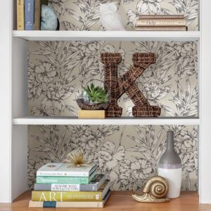 Grey Cayman Peel & Stick Wallpaper