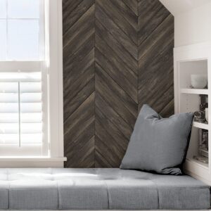 Wildwood Walnut Peel and Stick Wallpaper