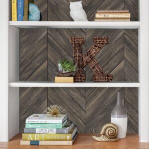 Wildwood Walnut Peel and Stick Wallpaper