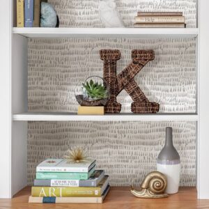 Kylver Grey Peel & Stick Wallpaper